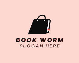 Book - Book Bag Ecommerce logo design