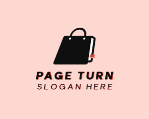 Book - Book Bag Ecommerce logo design