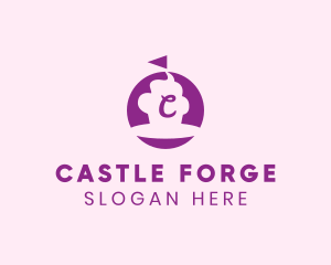 Cupcake Castle Bakery logo design