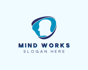 Mental Health Psychology logo design