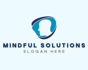 Mental - Mental Health Psychology logo design