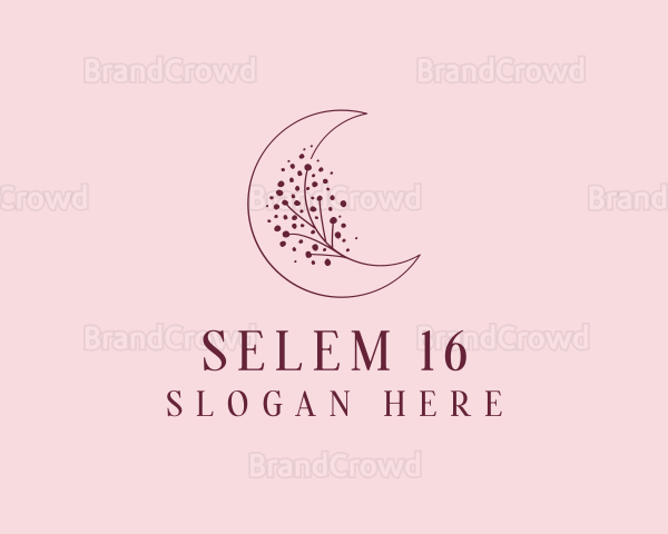 Floral Moon Garden Logo