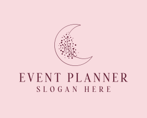 Boutique - Floral Moon Garden logo design