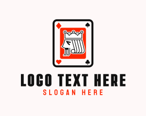 Royalty - King Royalty Card logo design