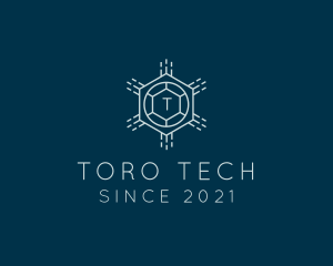 Geometric Lighting Technology logo design