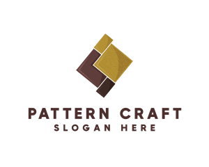 Tile Pattern Flooring logo design