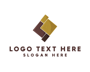 Tile Pattern Flooring Logo