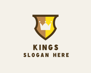 Regal Crown Shield logo design