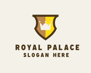 Regal Crown Shield logo design