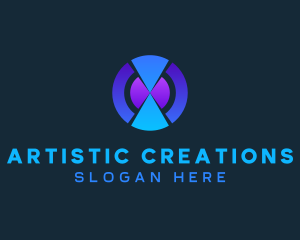 Creative - Creative Agency Letter O logo design