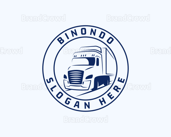 Blue Truck Forwarding Logo