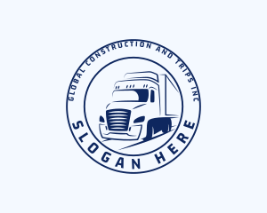 Blue Truck Forwarding Logo