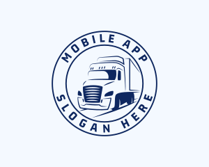 Blue Truck Forwarding Logo