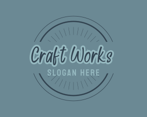 Crafting - Generic Craft Business logo design