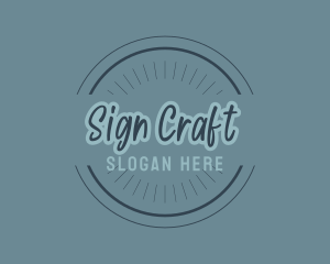 Generic Craft Business  logo design