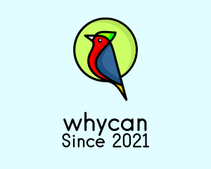 Wildlife Sanctuary - Colorful Safari Bird logo design