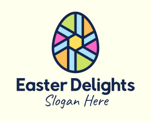 Easter - Lantern Flower Easter Egg logo design