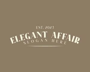 Elegant Apparel Boutique logo design