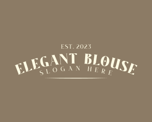 Elegant Apparel Boutique logo design