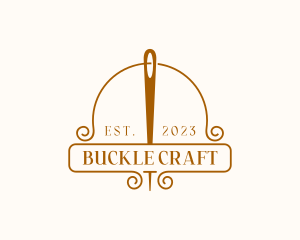 Needle Craft Tailoring logo design