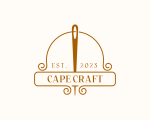 Needle Craft Tailoring logo design