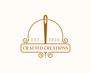 Needle Craft Tailoring logo design