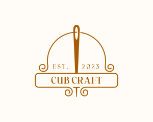 Needle Craft Tailoring logo design