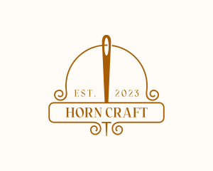 Needle Craft Tailoring logo design