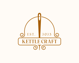 Needle Craft Tailoring logo design