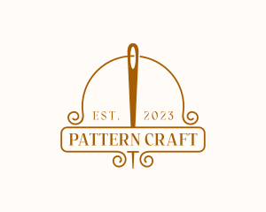 Needle Craft Tailoring logo design