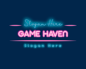 Neon Glow Business Logo