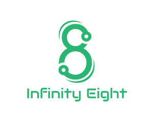 Eight - Green Tech Eight logo design