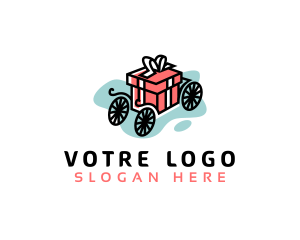 Carriage Gift Present Logo