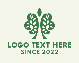 Negative Space - Life Tree Counseling logo design