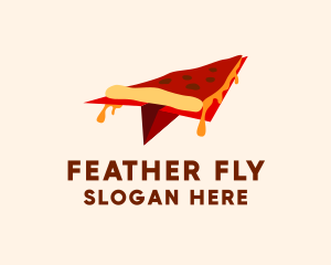 Flying Pizza Delivery  logo design