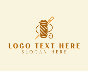 Clothing Designer - Spool Needle Tailoring logo design