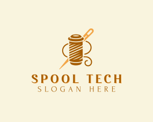 Spool Needle Tailoring logo design