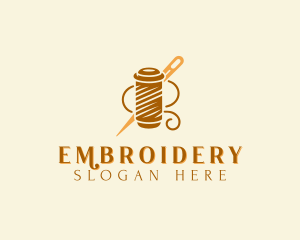 Spool Needle Tailoring logo design