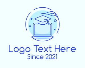 Educational - Online Graduation Education logo design