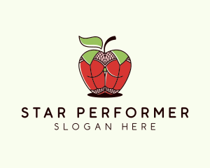 Entertainer - Apple Erotic  Lingerie logo design