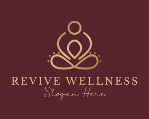 Rejuvenating - Luxury Wellness Massage logo design