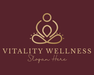 Luxury Wellness Massage logo design