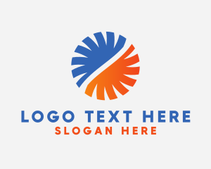 Digital Marketing - Industrial Cooling Heating logo design