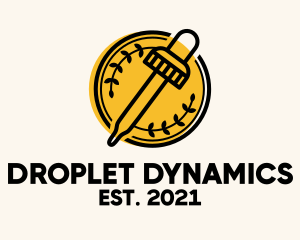 Dropper - Essential Oil Dropper logo design