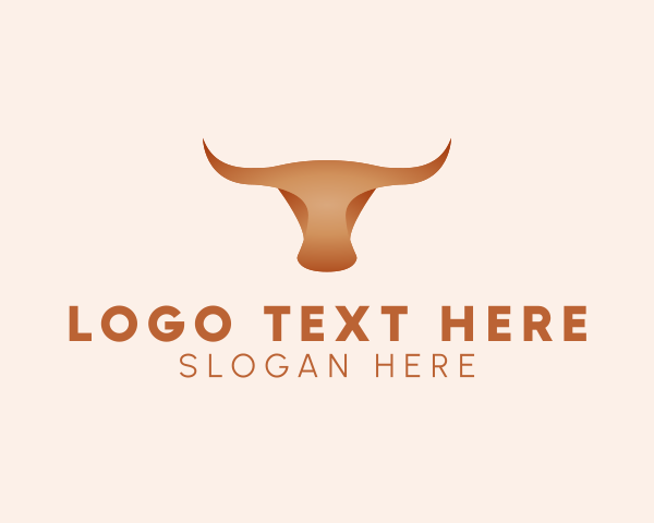 Power - Brown Bull Rodeo logo design