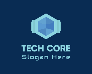 Geometric Tech Company  logo design