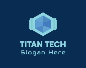 Geometric Tech Company  logo design