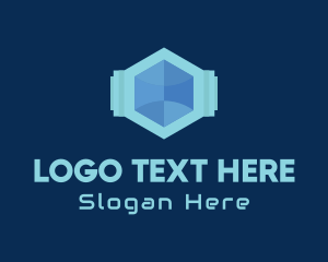 Tech - Geometric Tech Company logo design