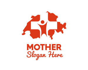 Country - Swiss Child Clinic logo design