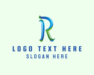 Advertising - Generic Letter R logo design